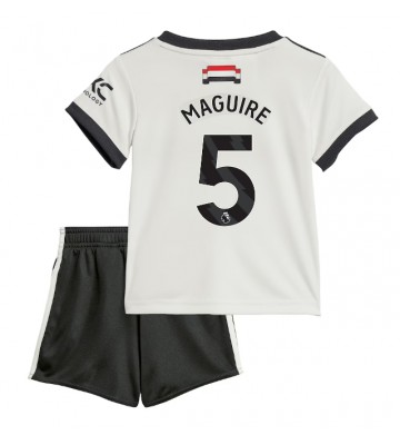 Manchester United Harry Maguire #5 Alternativní dres komplet pro Děti 2024-25 Krátkým Rukávem (+ Krátké kalhoty)